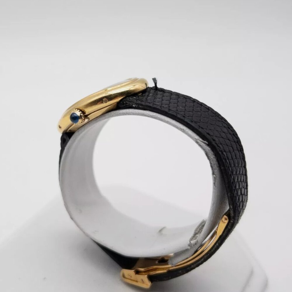 CARTIER 18k Yellow Gold Ladies Watch - Picture 3 of 6